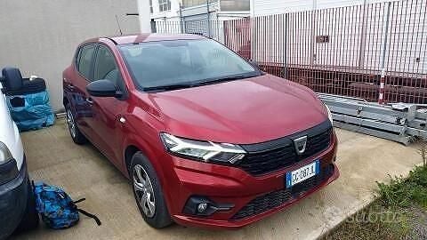 Usata Dacia Sandero 100 CV (73 kW) 2021 Rosso Berlina