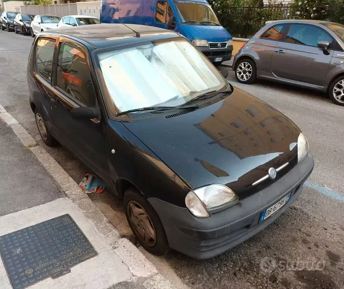 Usata Fiat 600 54 CV (39 kW) 2006 Nero Utilitaria