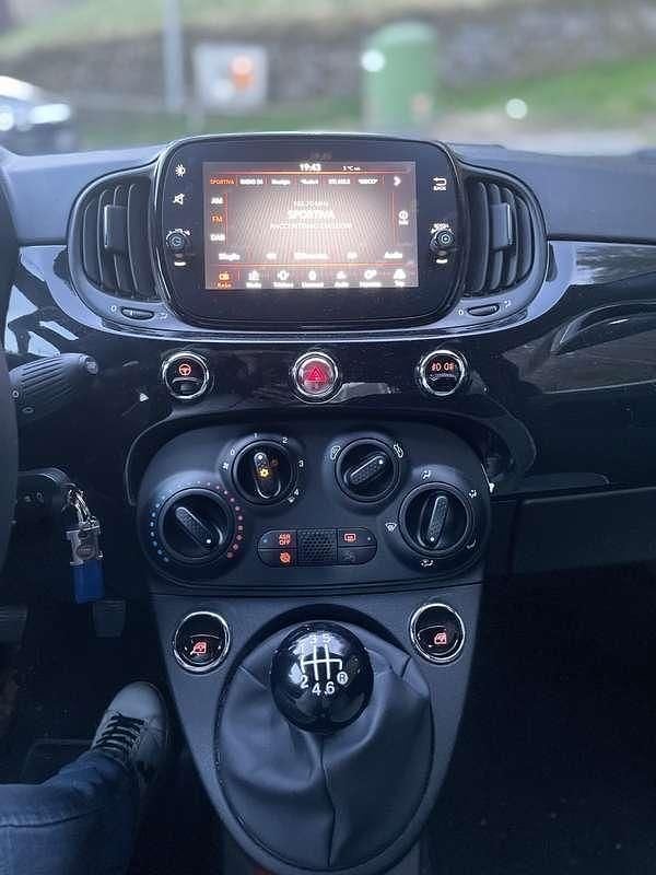 Usata Fiat 500 69 CV (50 kW) 2021 Nero Cabrio