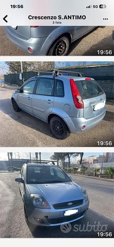 Usata Ford Fiesta 2007 Grigio Utilitaria