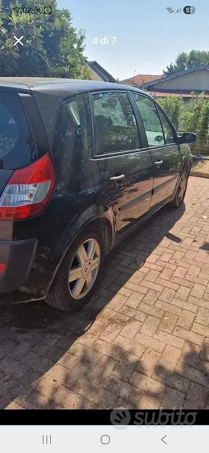 Usata Renault Scenic E-Tech 2005 Nero Monovolume