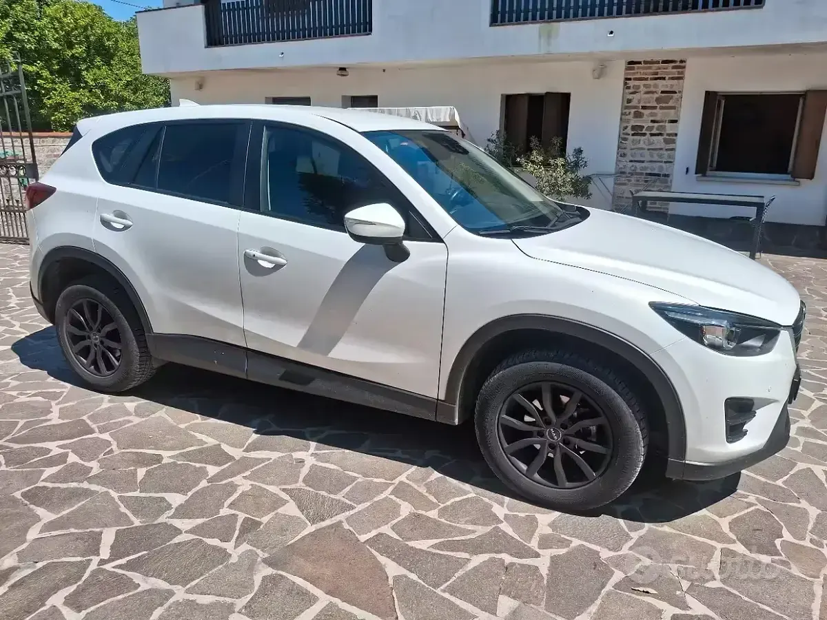 Usata Mazda CX-5 150 CV (110 kW) 2016 Bianco SUV