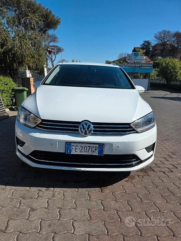 Używany VW Golf Sportsvan 125 KM (91 kW) 2016 Biały Minivan