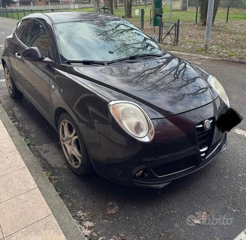 Usata Alfa Romeo MiTo Distinctive 135 CV (99 kW) 2010 Nero Utilitaria
