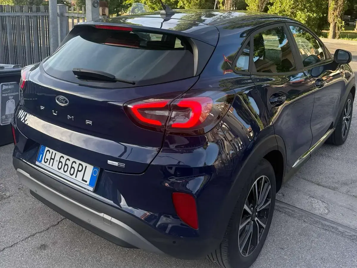 Usata Ford Puma Titanium S 125 CV (91 kW) 2021 Blu/azzurro SUV