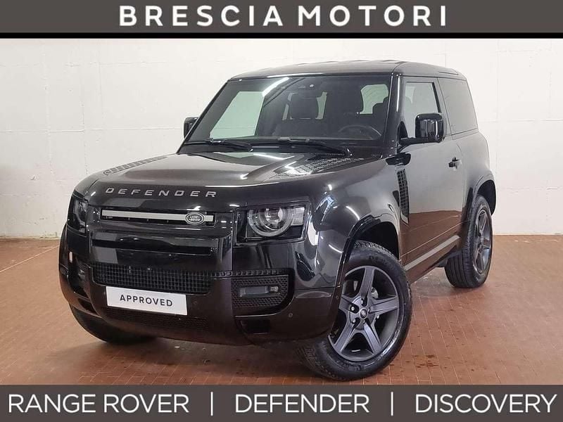 Santorini black Usata 2025 Land Rover Defender SE Dynamic SUV | 69.000 € (Super prezzo) - Immagine 1/4