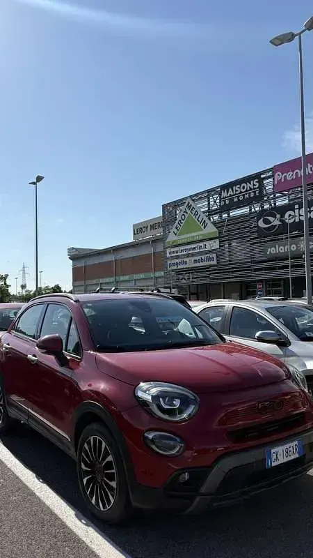 Usata Fiat 500X Red 131 CV (96 kW) 2022 Rosso SUV