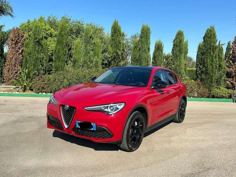 Rosso Usata 2019 Alfa Romeo Stelvio Tech Edition SUV | 21.900 € (Super prezzo) - Immagine 1/4
