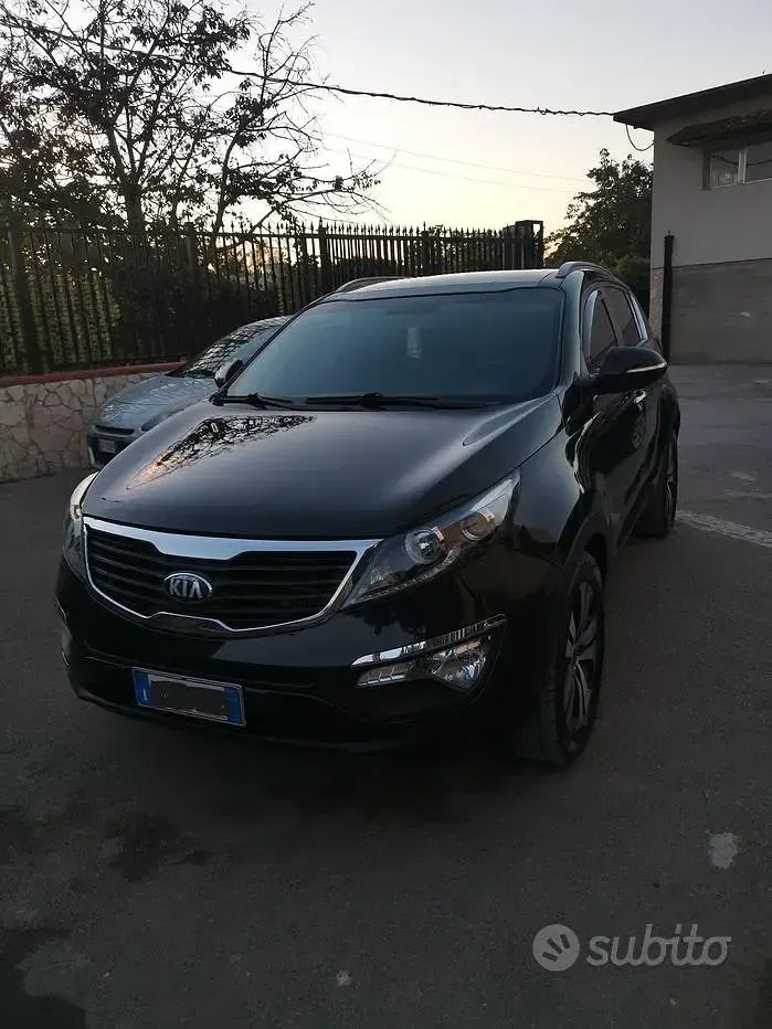 Usata Kia Sportage 116 CV (85 kW) 2013 Nero SUV