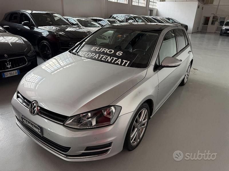 Usata VW Golf VII Executive 110 CV (80 kW) 2017 Grigio Berlina