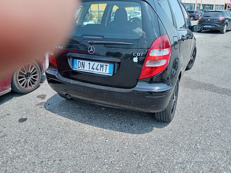 Usata Mercedes A180 2008 Nero Berlina