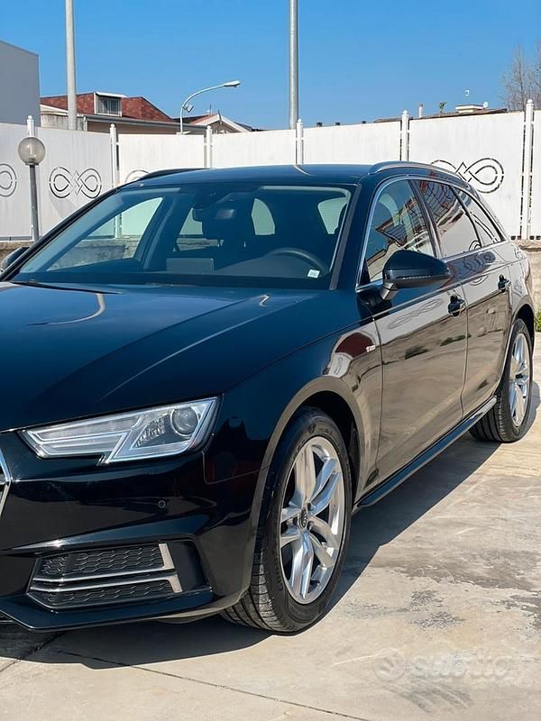 Usata Audi A4 Ambiente 122 CV (89 kW) 2017 Nero Station wagon