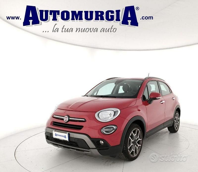 Usata Fiat 500X Cross 95 CV (69 kW) 2021 Rosso SUV