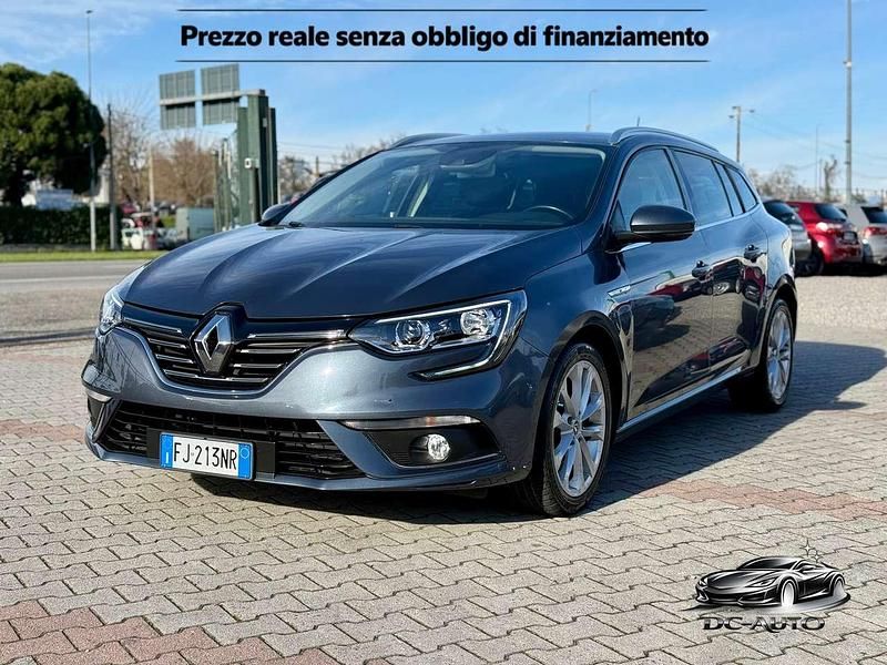 Usata Renault Mégane GrandTour Intens 110 CV (80 kW) 2017 Grigio Station wagon