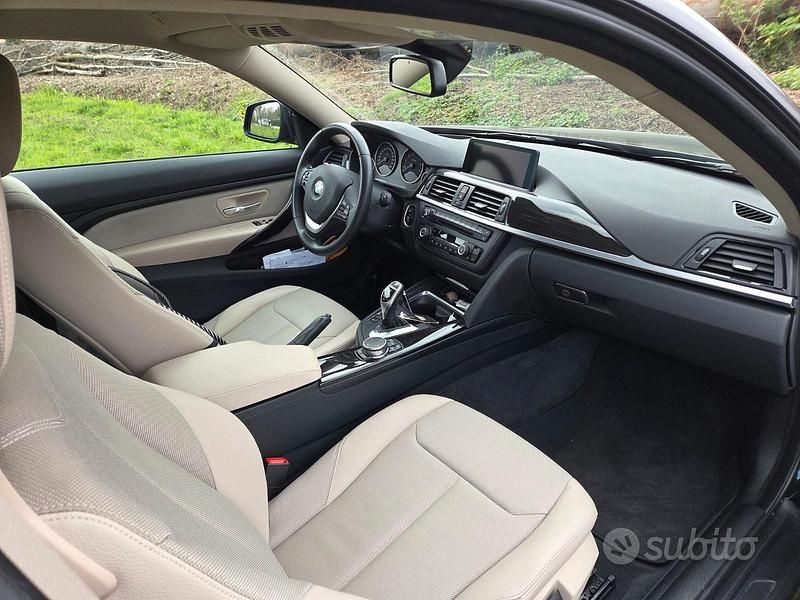 Usata BMW 420 Efficient Dynamics 190 CV (139 kW) 2015 Nero Coupé