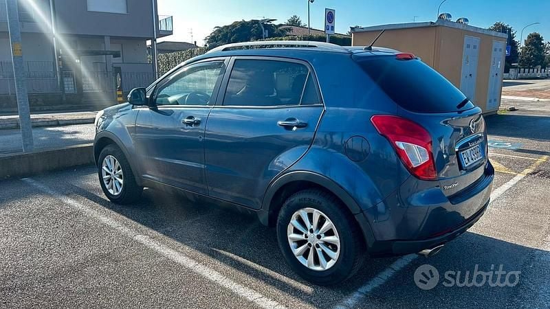 Usata SsangYong Korando 150 CV (110 kW) 2014 Blu SUV