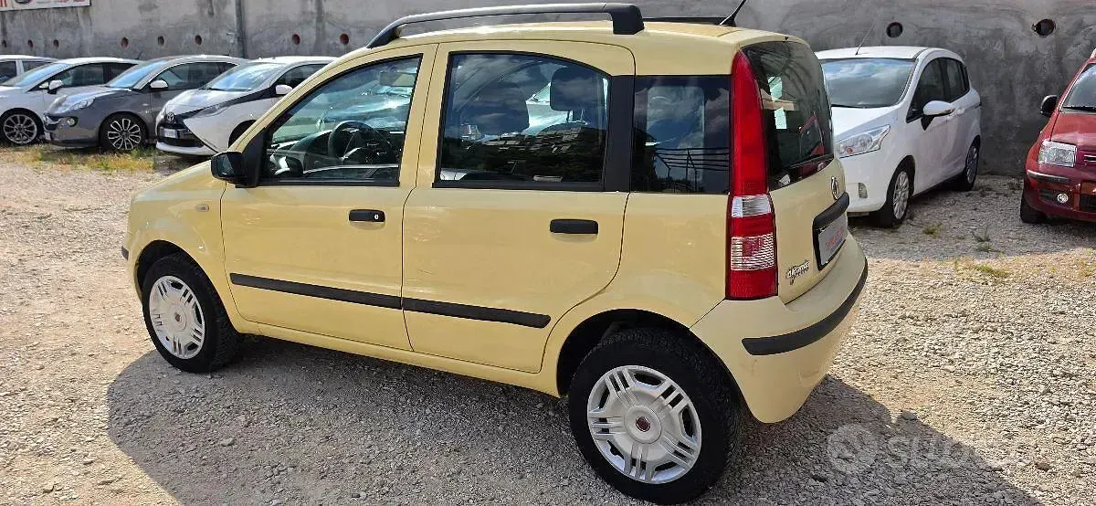 Usata Fiat Panda Dynamic 68 CV (50 kW) 2008 Giallo Utilitaria