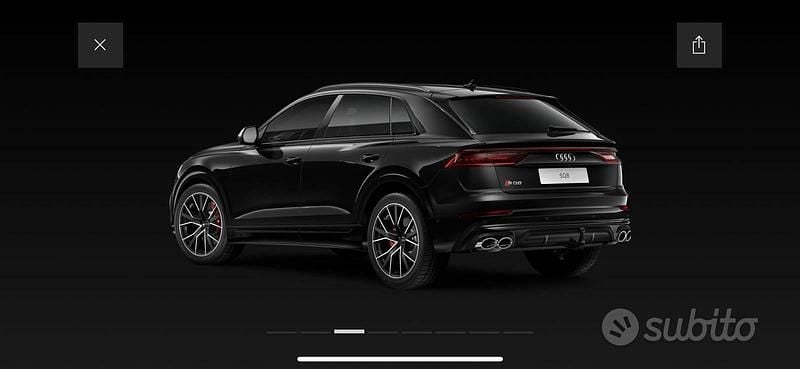 Usata Audi SQ8 Business 507 CV (372 kW) 2023 Nero SUV