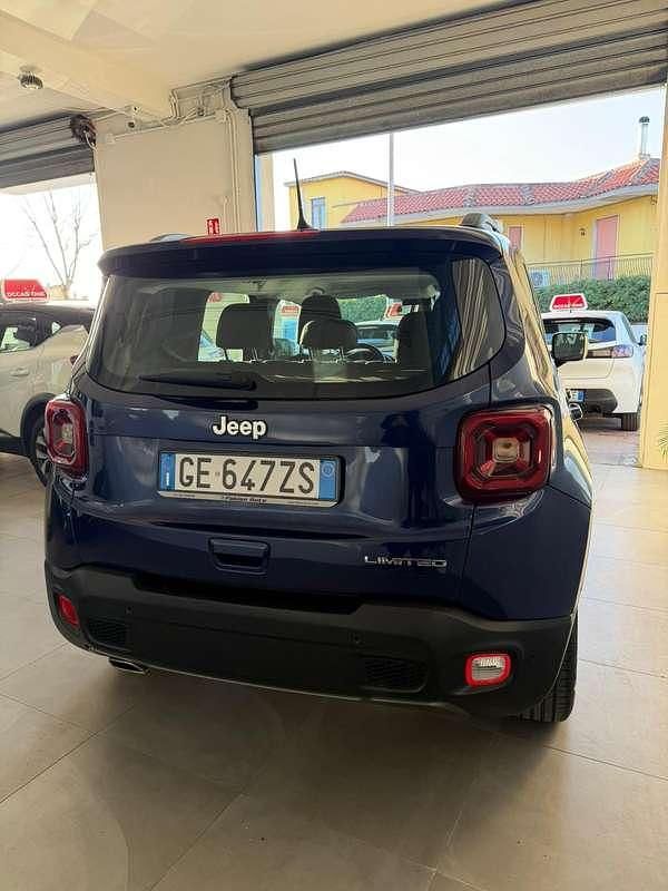 Usata Jeep Renegade Limited 131 CV (96 kW) 2021 Blu/azzurro SUV