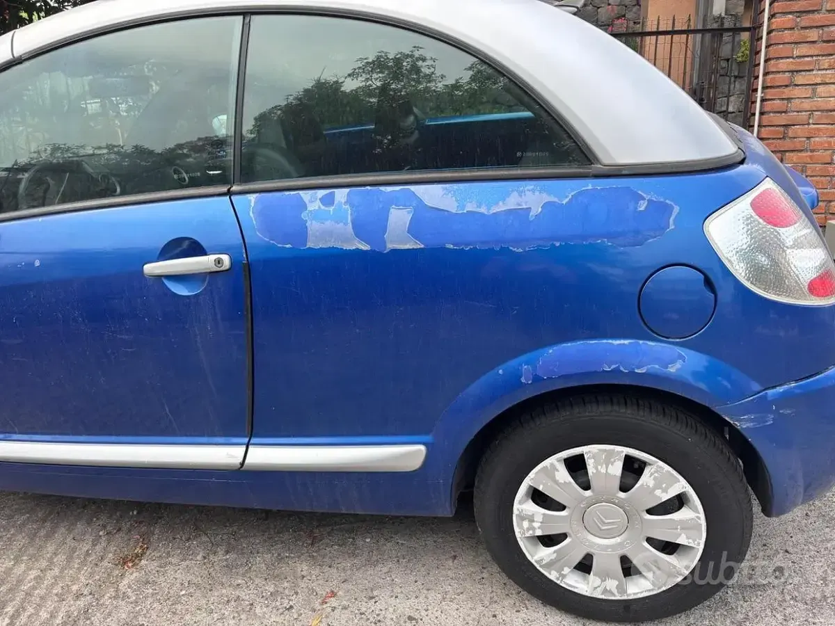 Usata Citroën C3 Pluriel 68 CV (50 kW) 2007 Bluazzurro Cabrio
