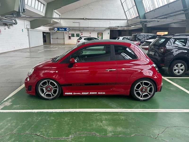 Usata Abarth 595C 140 CV (102 kW) 2012 Rosso Cabrio