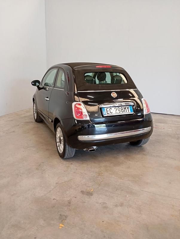 Usata Fiat 500C Rock 69 CV (50 kW) 2010 Nero Cabrio