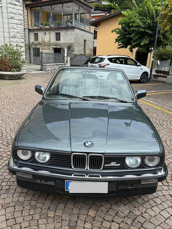 Usata BMW 320 Cabriolet 1986 Grigio Cabrio