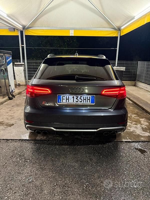 Usata Audi S3 Ambiente 310 CV (228 kW) 2017 Grigio Berlina