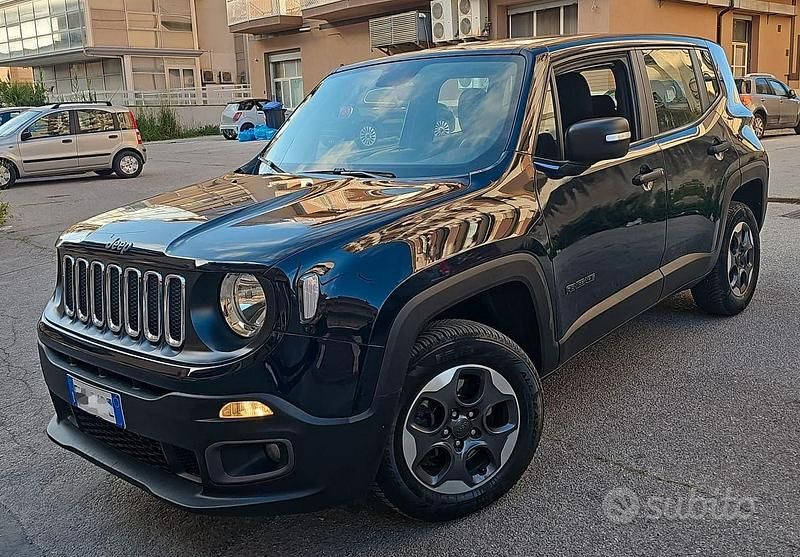 Usata Jeep Renegade 140 CV (102 kW) 2018 Blu SUV