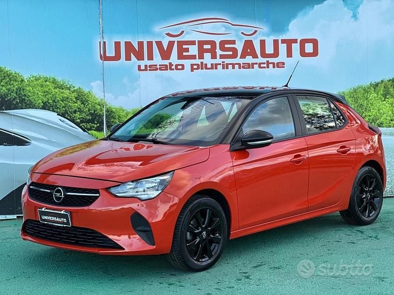 Usata Opel Corsa Edition 75 CV (55 kW) 2021 Arancione Utilitaria