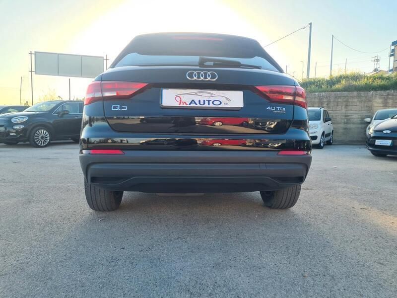 Usata Audi Q3 Advanced 190 CV (139 kW) 2019 Nero SUV