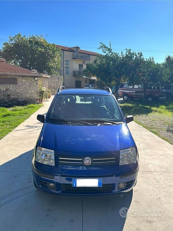 Usata Fiat Panda 75 CV (55 kW) 2008 Blu Berlina
