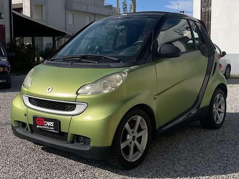 Usata Smart ForTwo Cabrio Passion 71 CV (52 kW) 2007 Verde Cabrio