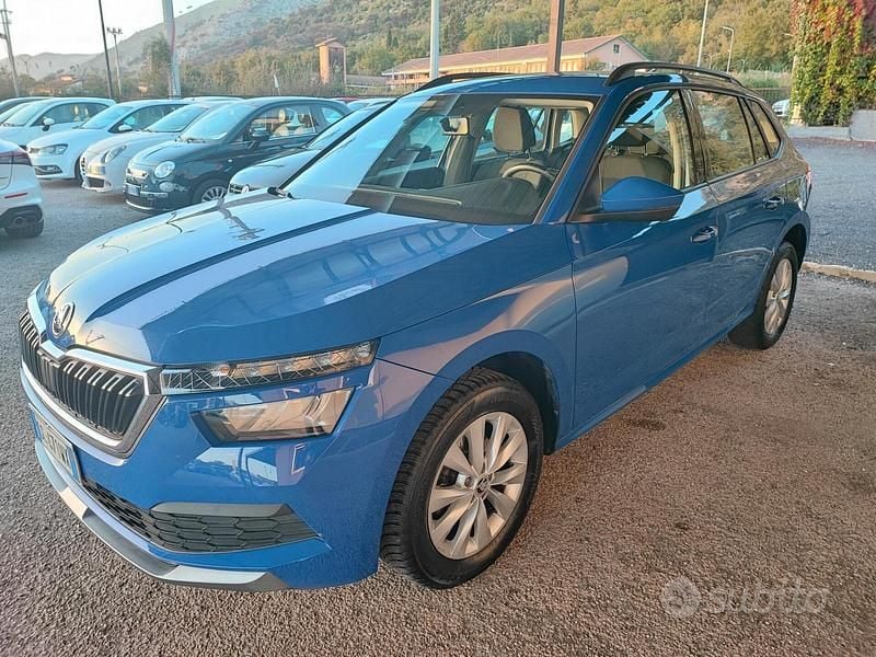Usata Skoda Kamiq Monte Carlo 90 CV (66 kW) 2020 Blu SUV