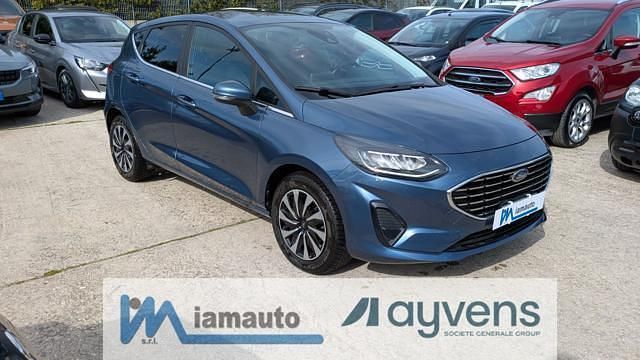 Usata Ford Fiesta Titanium 75 CV (55 kW) 2023 Blu Utilitaria