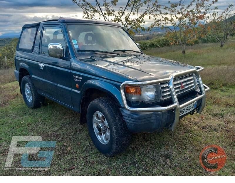 Usata Mitsubishi Pajero Top 100 CV (73 kW) 1997 Verde SUV