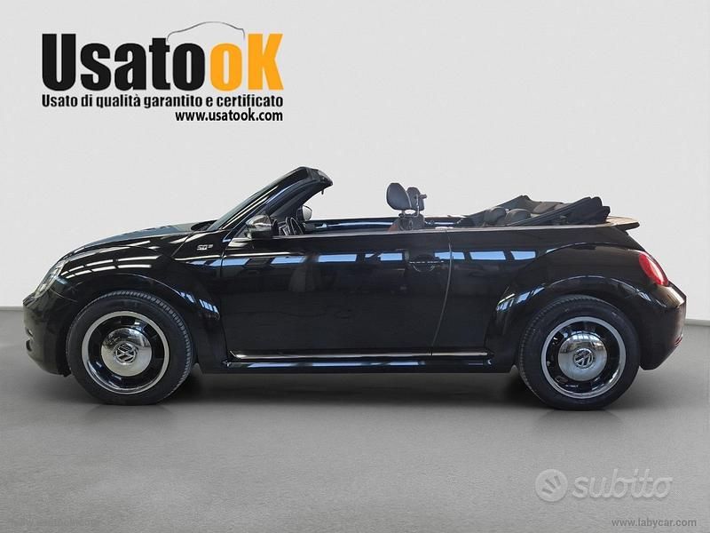 Usata VW Beetle Cabriolet Edition 105 CV (77 kW) 2014 Nero Cabrio