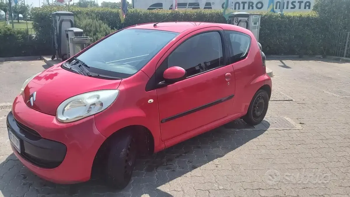 Usata Citroën C1 68 CV (50 kW) 2006 Rosso Utilitaria
