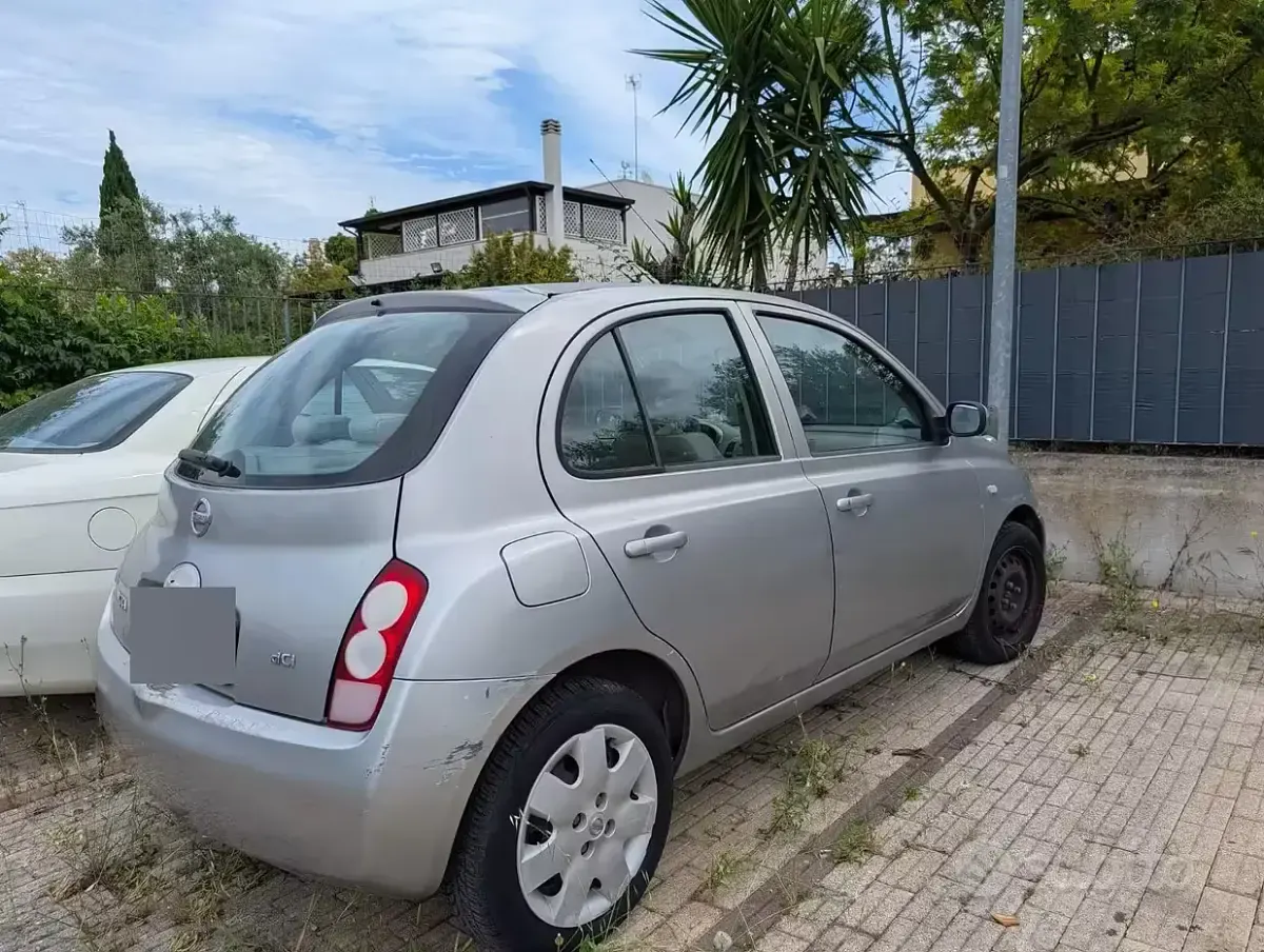 Usata Nissan Micra 82 CV (60 kW) 2004 Grigio Utilitaria