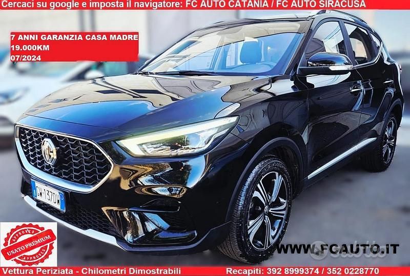 Usata MG ZS Comfort 106 CV (77 kW) 2024 Nero SUV