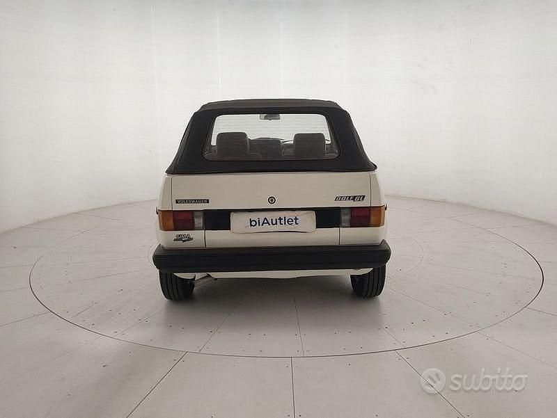 Usata VW Golf Cabriolet 50 CV (36 kW) 1982 Bianco Cabrio