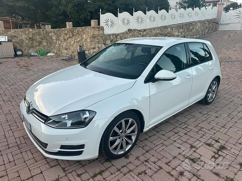Usata VW Golf VII Executive 110 CV (80 kW) 2017 Bianco Berlina