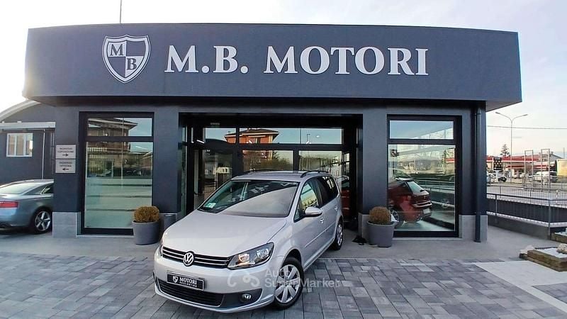 Usata VW Touran Comfortline 105 CV (77 kW) 2014 Bianco Monovolume