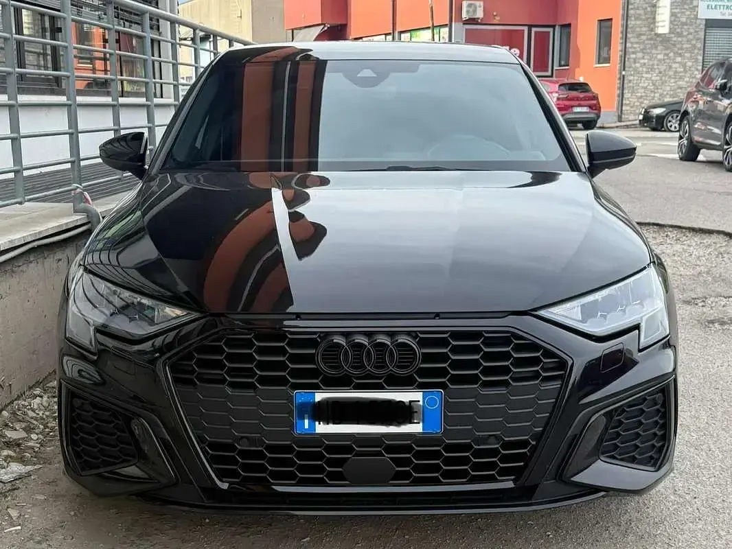 Usata Audi A3 S-Line 150 CV (110 kW) 2022 Nero Berlina