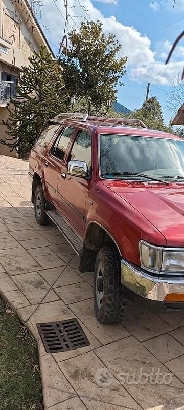 Usata Toyota 4 Runner 90 CV (66 kW) 1995 Rosso SUV