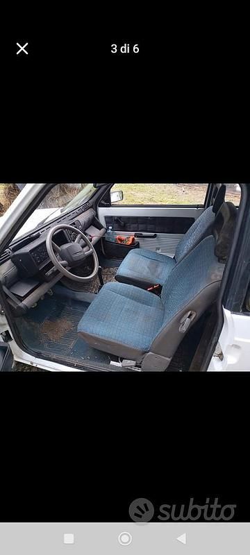 Usata Fiat Panda 4x4 1989 Bianco Utilitaria