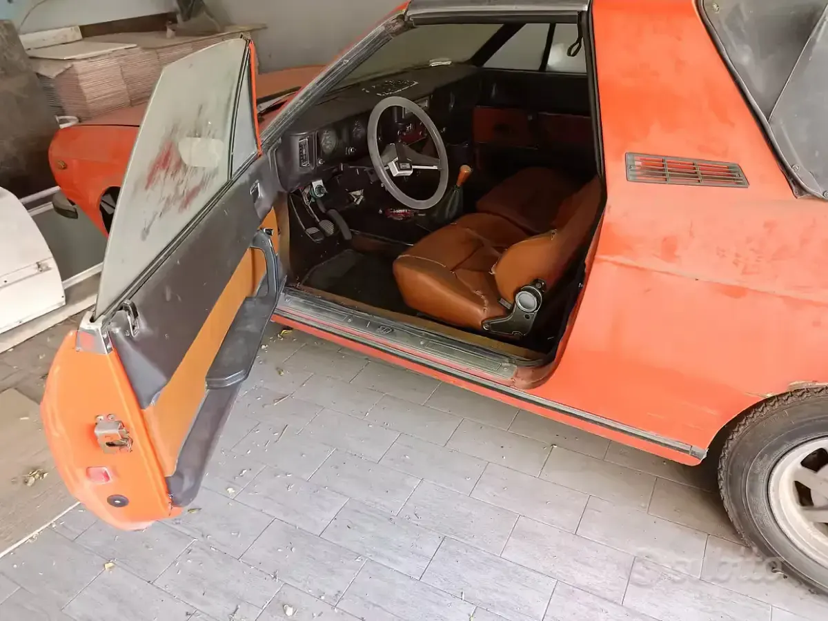 Usata Lancia Beta 1970 Rosso Cabrio