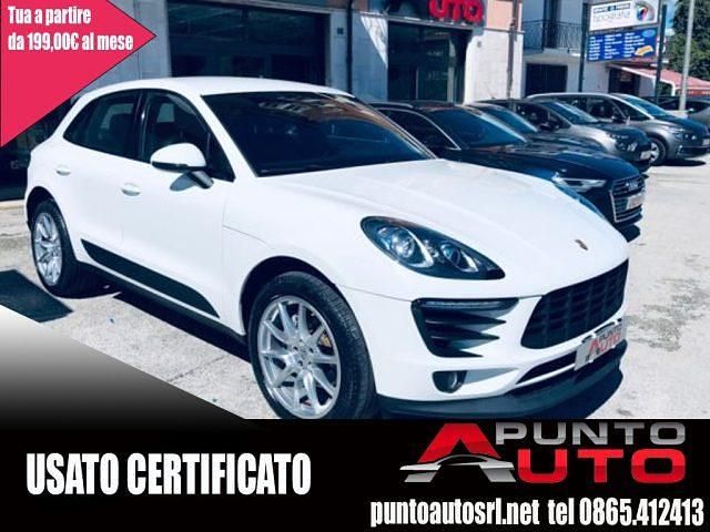Usata Porsche Macan Turbo 252 CV (185 kW) 2018 Bianco SUV