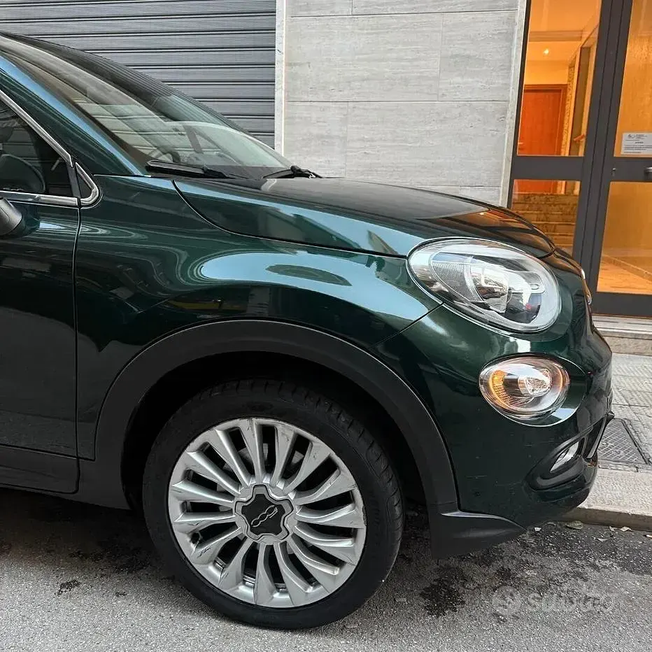 Usata Fiat 500X Lounge 120 CV (88 kW) 2016 Verde SUV