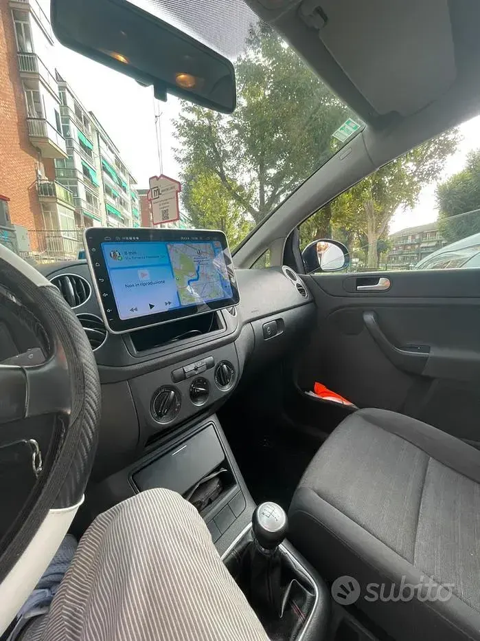 Usata VW Golf Plus Cross 2007 Blu Berlina